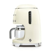 Filterkaffeemaschine Smeg DCF02CREU 1050 W Retro Grau Creme