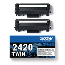 Cartouche d'encre originale Brother TN2420TWIN Noir
