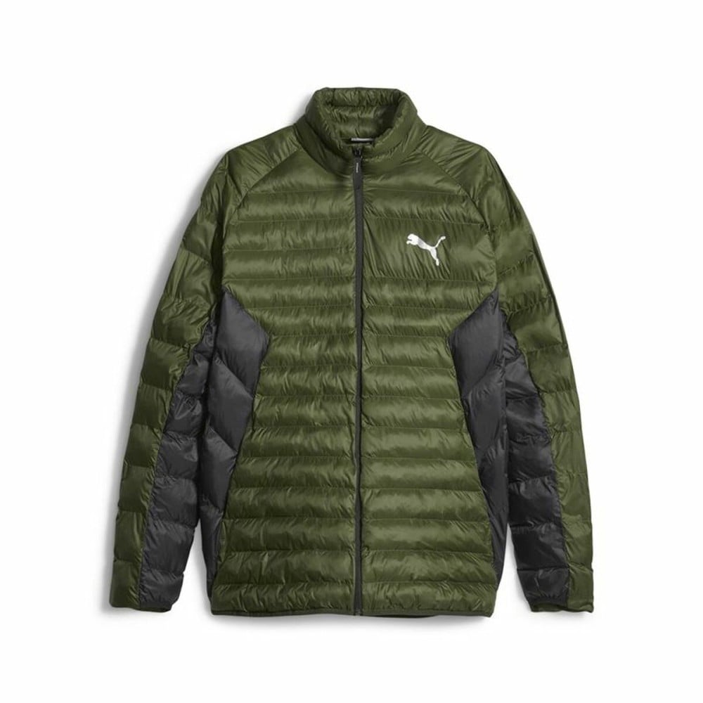 Men's Sports Jacket Puma Primaloft J Dark green