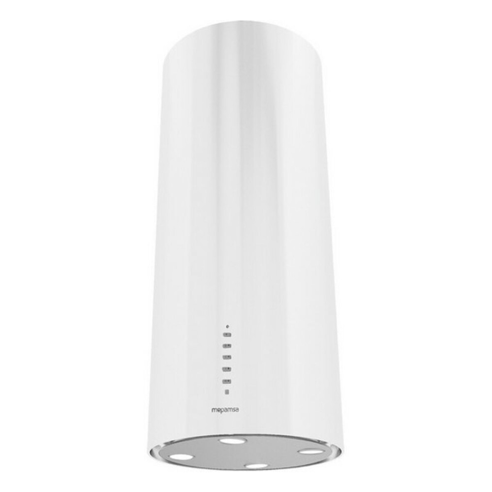 Konventioneller Rauchfang Mepamsa CYLINDRA ISLA PRO 750 m3/h Weiß (37 cm)