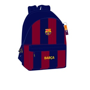 Schulrucksack F.C. Barcelona Blau Granatrot 31 x 44 x 18 cm