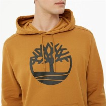 Sweat à capuche homme Timberland Kenn Tree Logo Orange Foncé