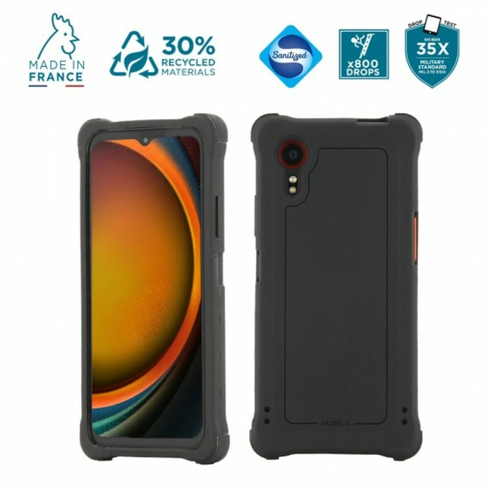 Mobile cover Mobilis 054016 Black Grey