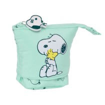 Trousse Gobelet Snoopy Groovy Vert 8 x 19 x 6 cm