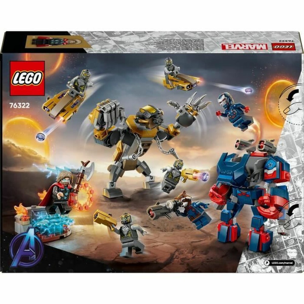 Konstruktionsspiel Lego 76322 Endgame Thor VS Chitauri 373 Stücke