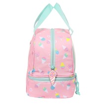 Sac glacière goûter Peppa Pig Ice cream Rose Menthe 20 x 20 x 15 cm