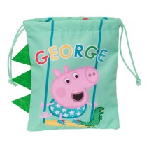 Lunchbox Peppa Pig 20 x 25 x 1 cm Sack Minze