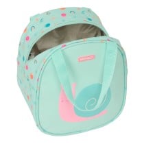 Sac glacière goûter Safta Escargot Turquoise 19 x 22 x 14 cm