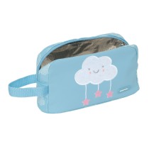 Sac glacière goûter Safta Nuages Bleu 21.5 x 12 x 6.5 cm