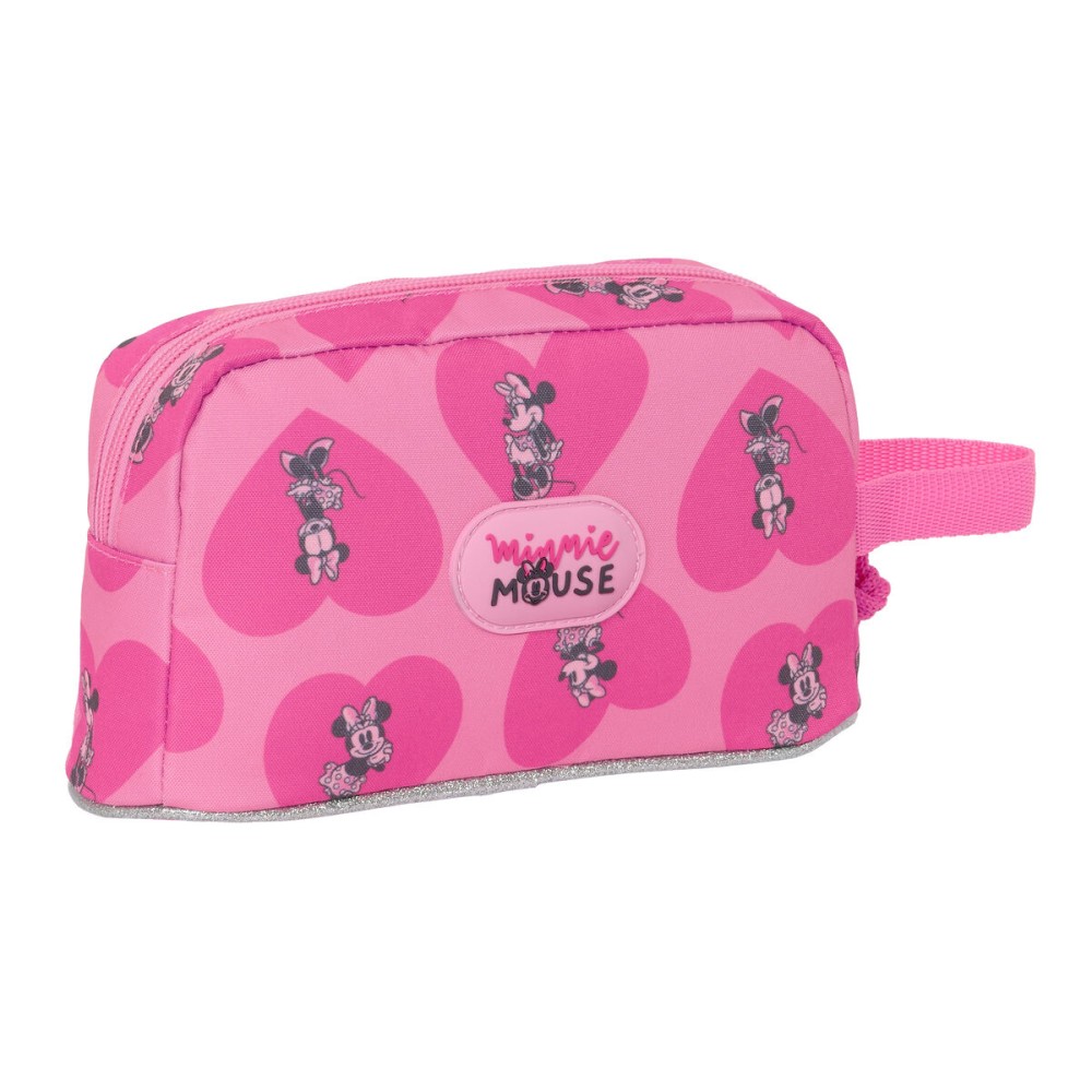 Sac glacière goûter Minnie Mouse Loving Rose 21.5 x 12 x 6.5 cm