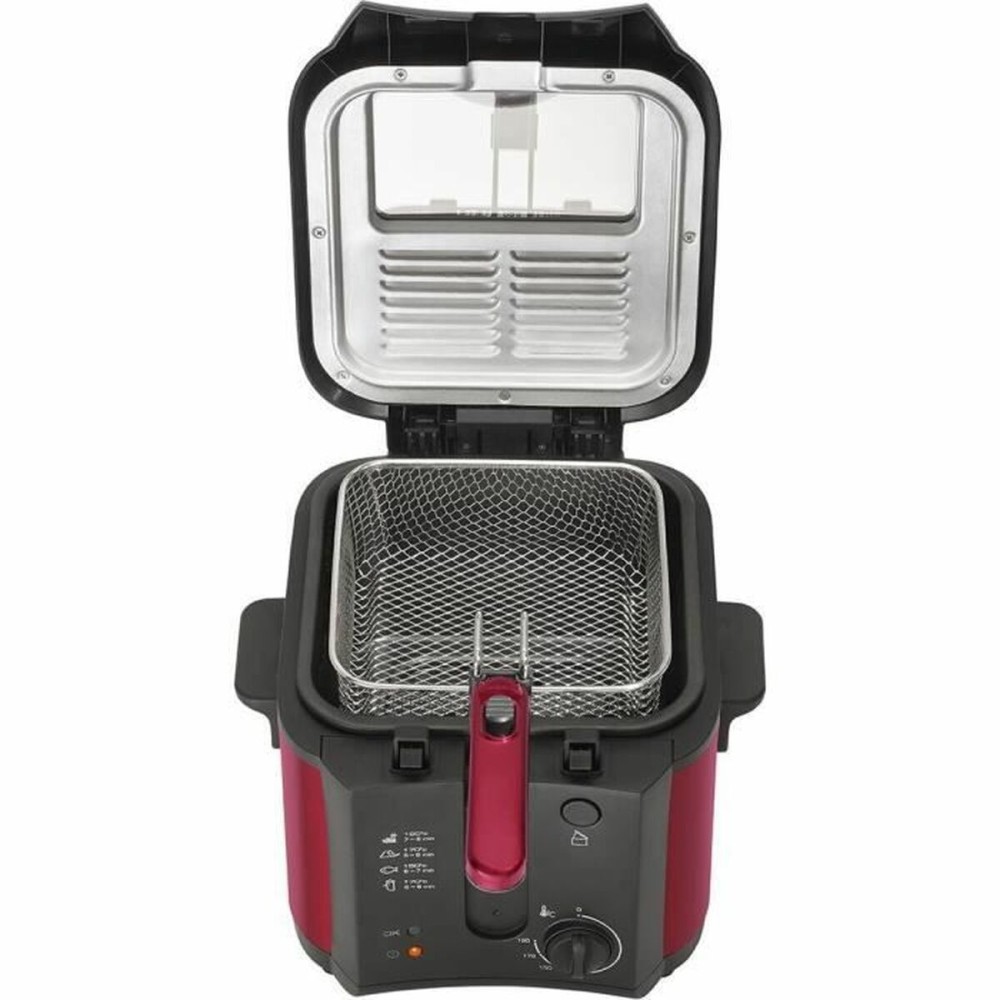 Friteuse Brandt FRI25R Noir Rouge 1 kg 2,5 L