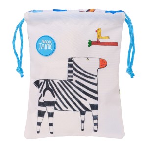 Sac à goûter Algo de Jaime 20 x 25 x 1 cm Sac Blanc