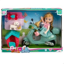 Doll Colorbaby Bella 16 cm Motorbike 7 x 16 x 4 cm (6 Units)