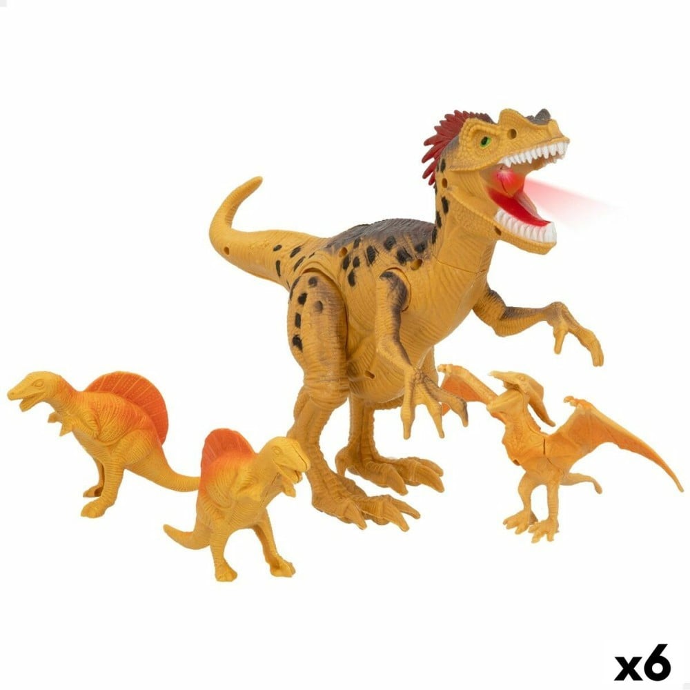 Set Dinosaurier Colorbaby 4 Stücke 6 Stück 23 x 16,5 x 8 cm Dinosaurier