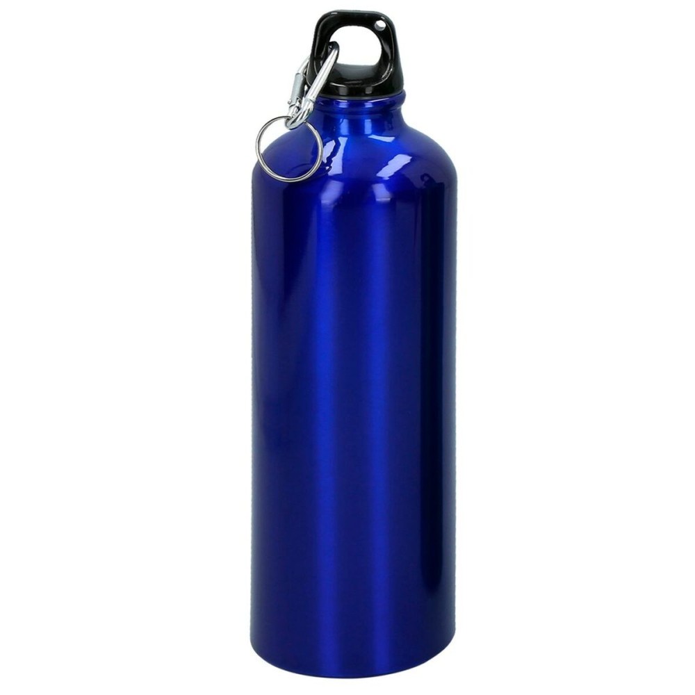 Bouteille d'eau Aktive 750 ml Mousqueton Aluminium 7 x 25 x 7 cm (24 Unités)