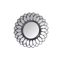 Mirror Set Alexandra House Living Silver Plastic 2 x 92 x 50 cm Circular