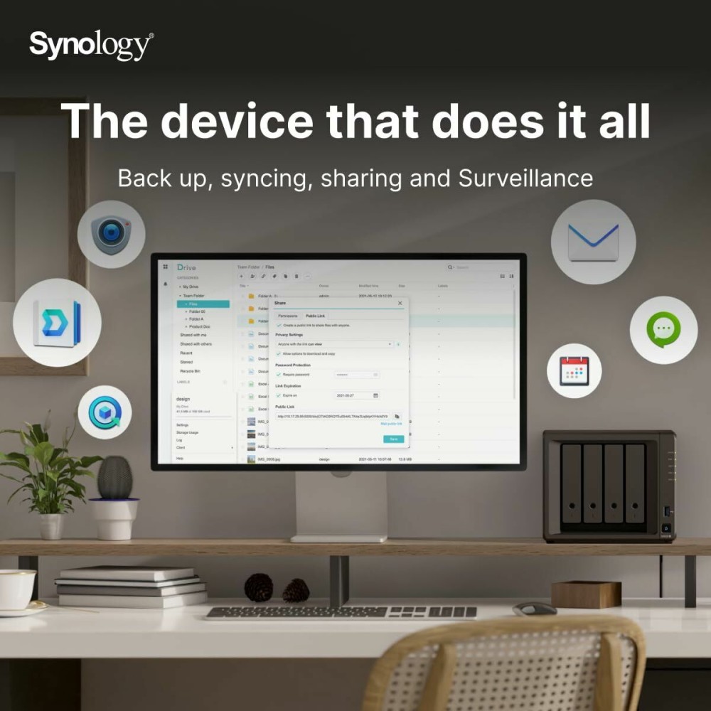 Stockage en Réseau NAS Synology DS925+