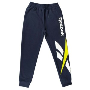 Long Sports Trousers Reebok Big Intl Men Navy Blue