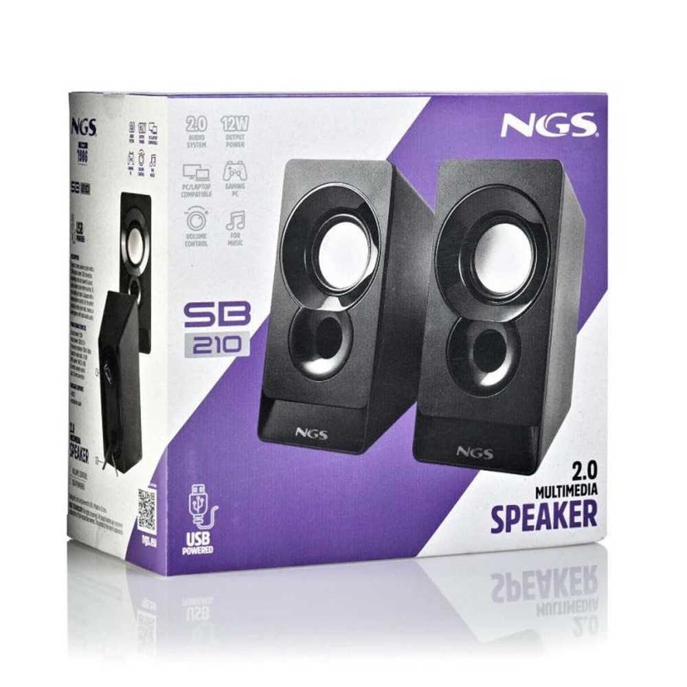 Haut-parleurs NGS SB210 Noir 12 W