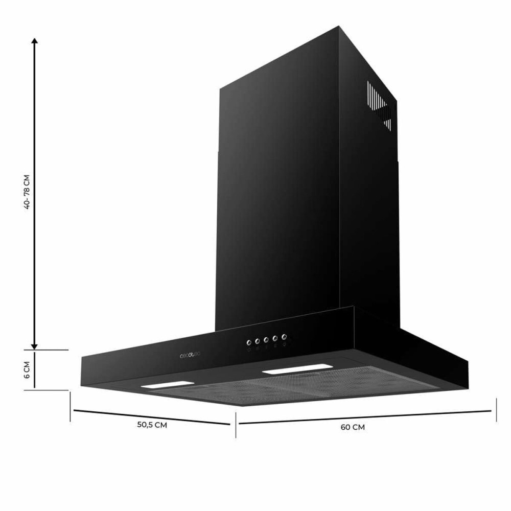 Konventioneller Rauchfang Cecotec Bolero Flux TM 606500 Schwarz