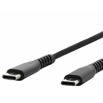 USB-C-Kabel Mobilis 001342 Schwarz 1 m (1 Stück)