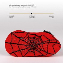 Hausschuhe Spider-Man Rot