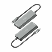 Hub USB Aisens A109-0945 Gris 100 W