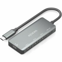 Hub USB Aisens A109-0945 Gris 100 W