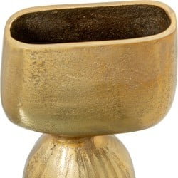 Vase Alexandra House Living Golden Aluminium