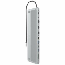 Hub USB Aisens ASUC-12P020-GR Gris 100 W 50 W