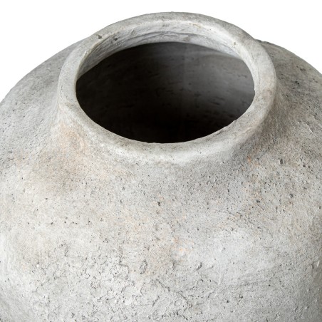 Vase Alexandra House Living Weiß aus Keramik 21 x 43 cm