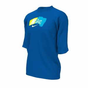 Herren Kurzarm-T-Shirt Nike Hydrogu Blau