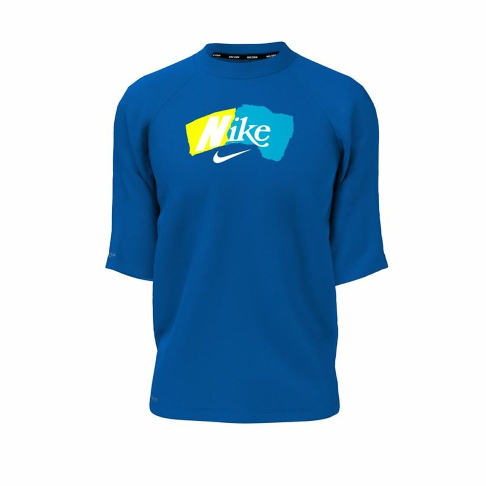 Herren Kurzarm-T-Shirt Nike Hydrogu Blau