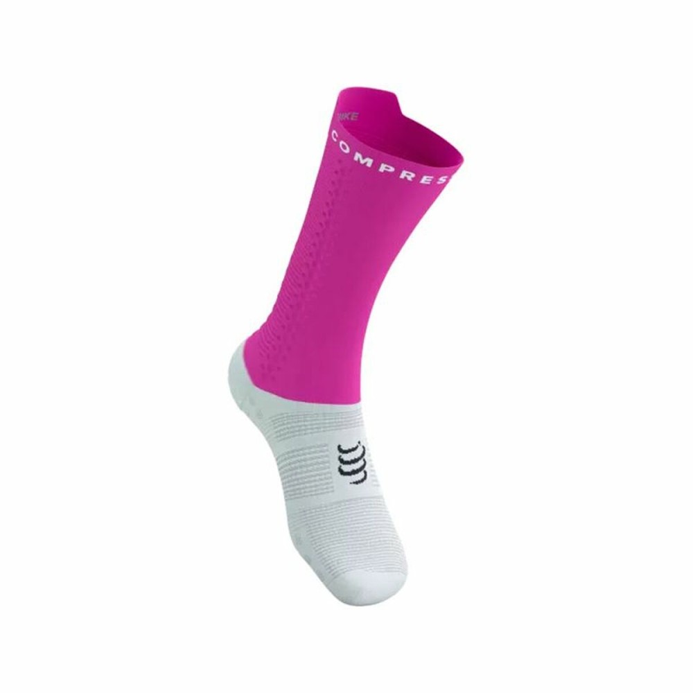 Chaussettes de Sport Compressport Pro Racing Rose foncé