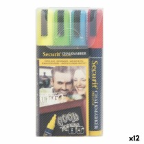 Liquid chalk marker Securit 4 Pieces (12 Units)