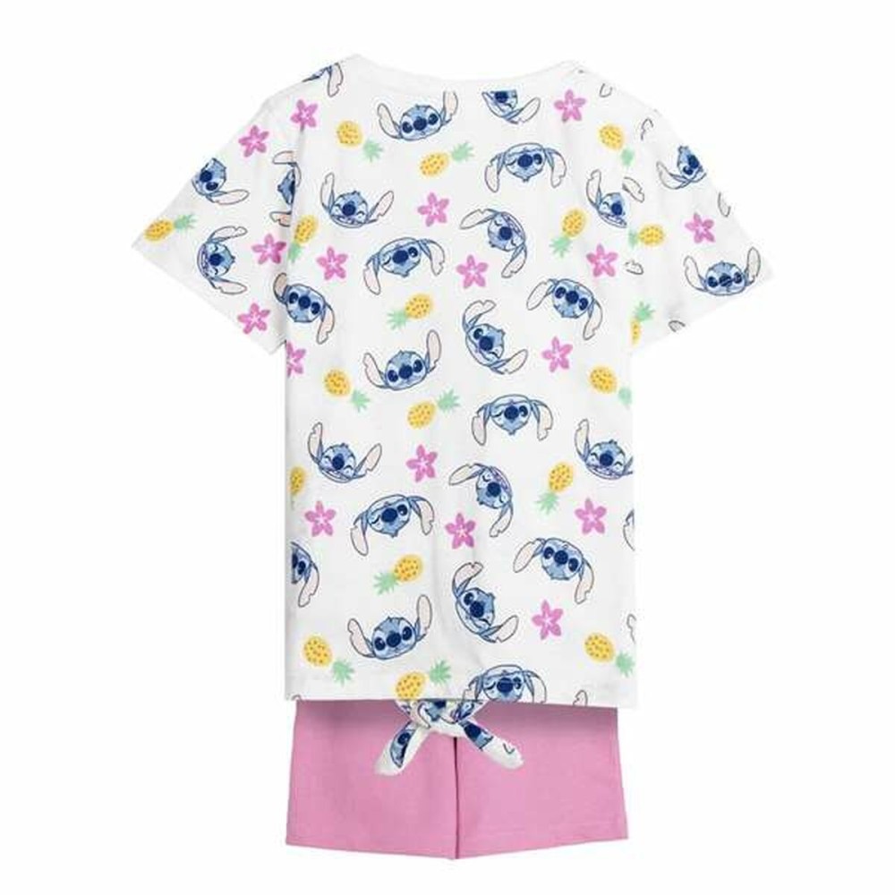 Ensemble de Vêtements Stitch Rose