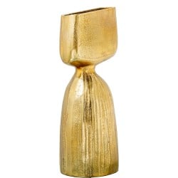 Vase Alexandra House Living Gold Aluminium