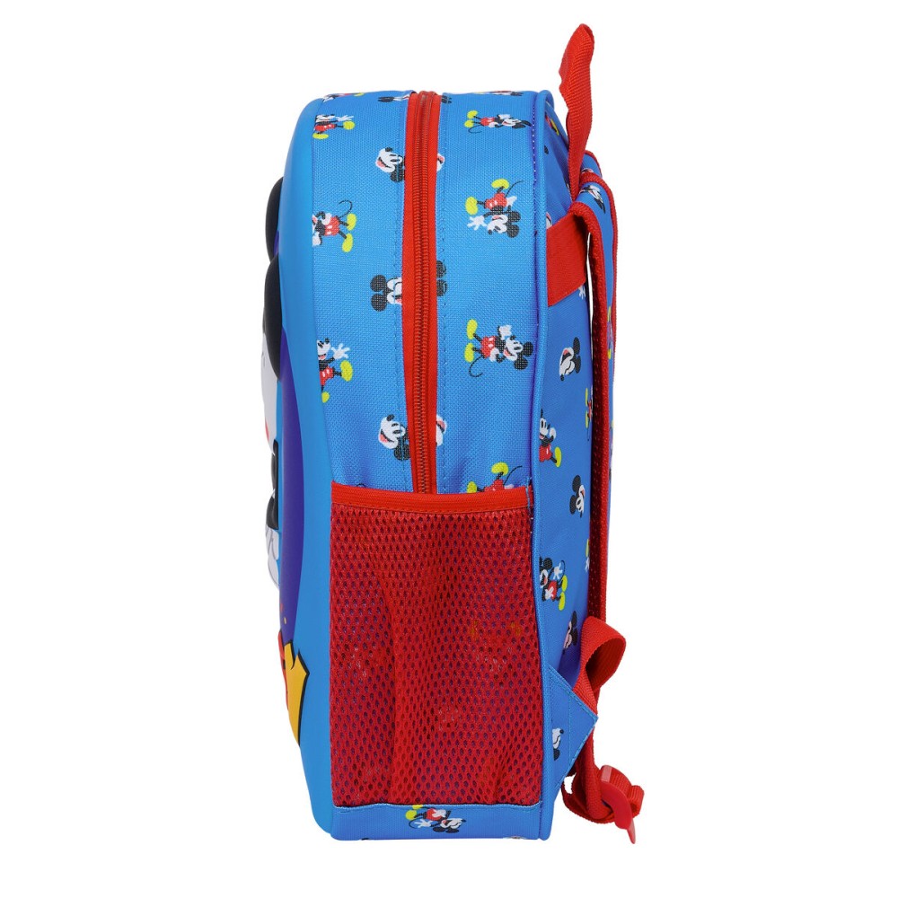 Cartable Mickey Mouse Clubhouse Bleu 27 x 33 x 10 cm