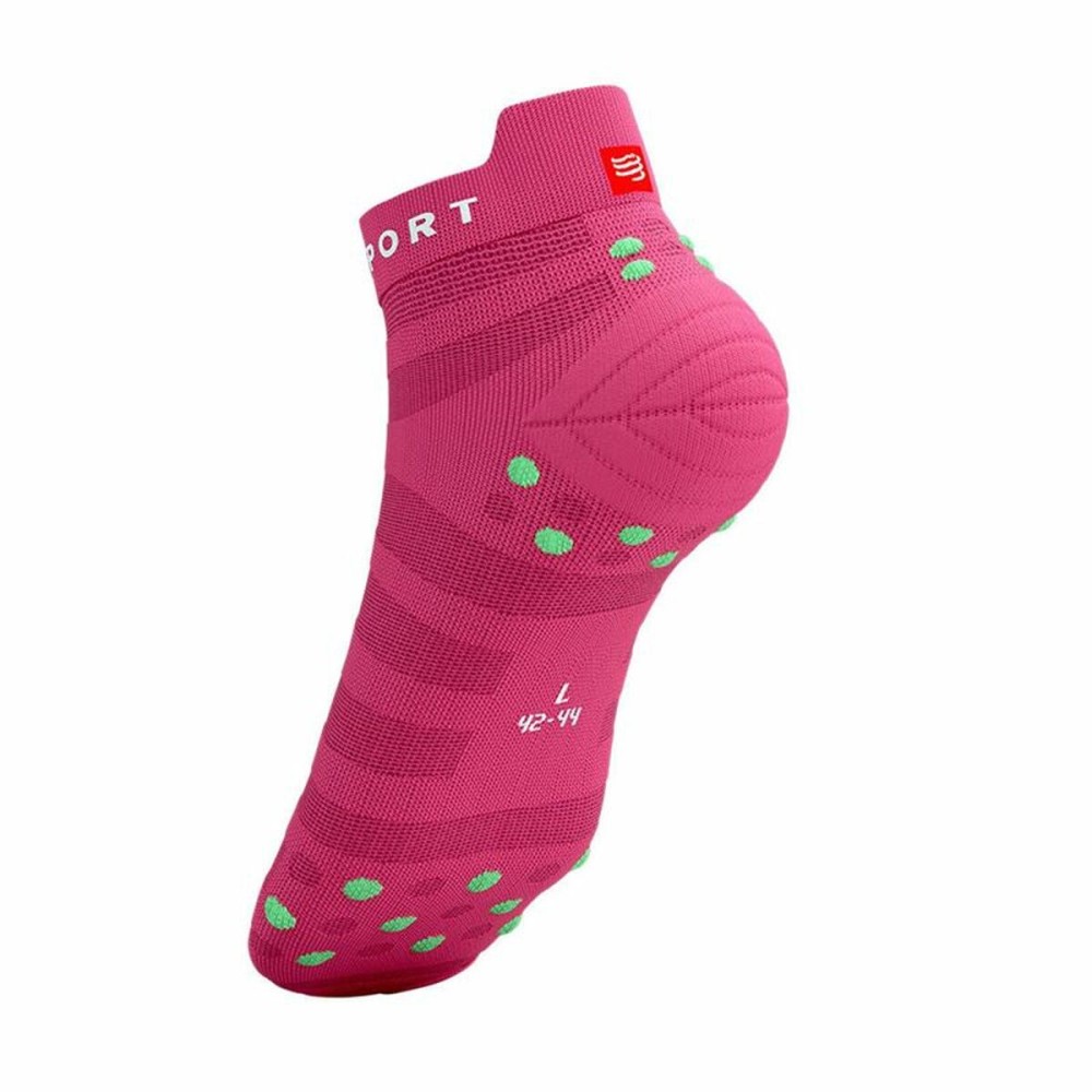 Chaussettes de Sport Compressport Pro Racing Rose foncé