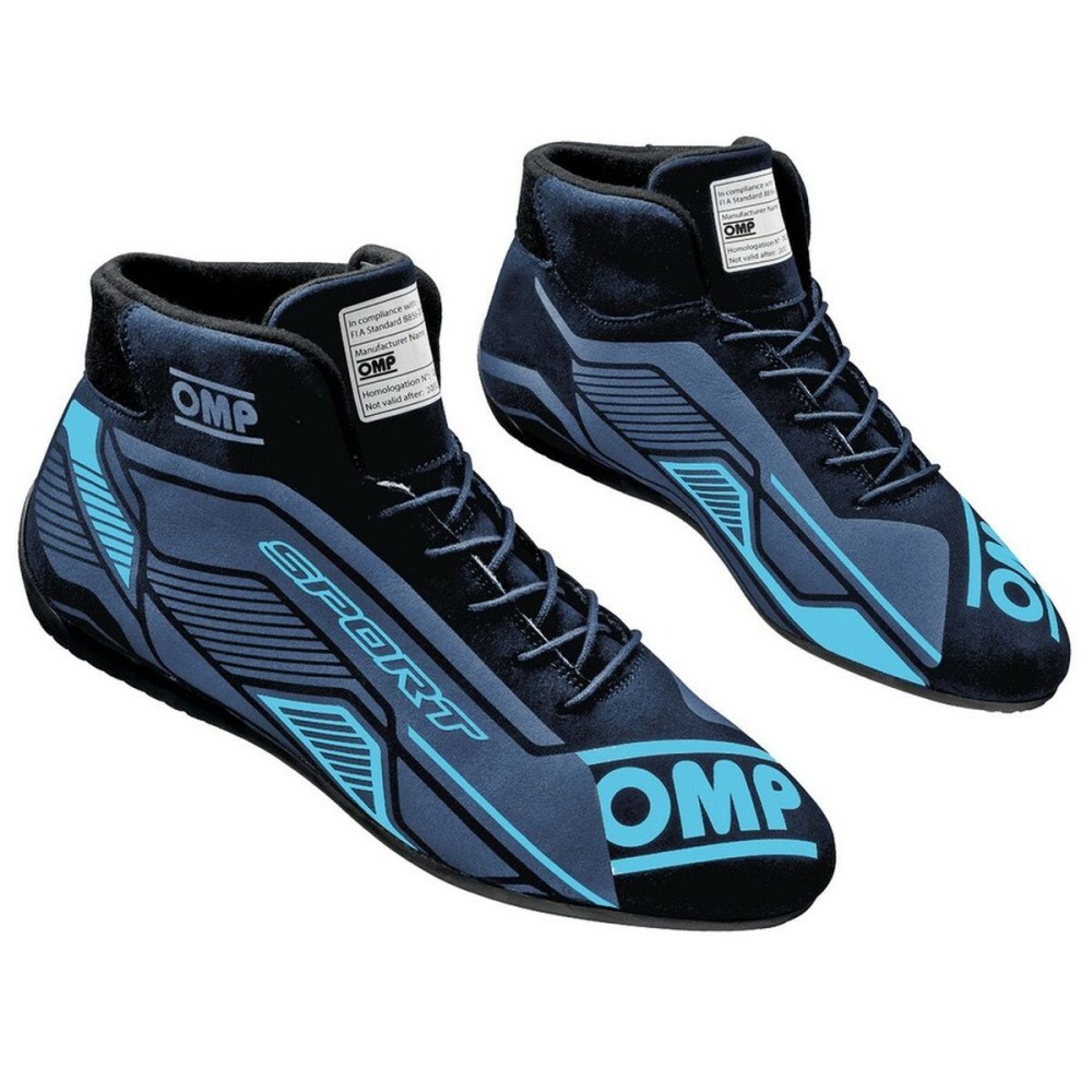 Racing Ankle Boots OMP SPORT Black/Blue 37