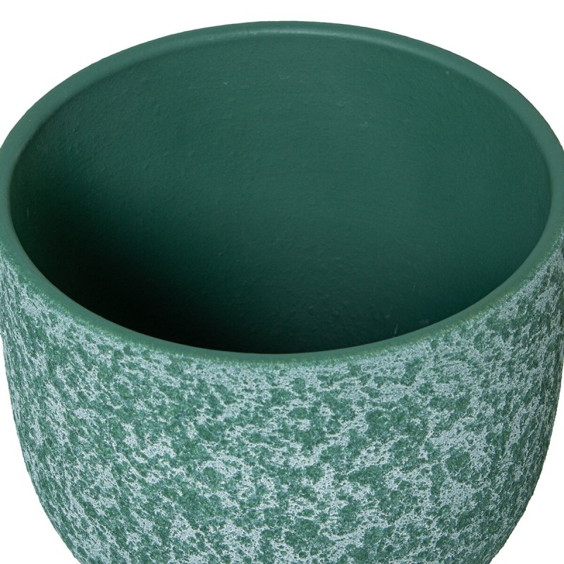 Set of Planters Alexandra House Living Green Ceramic 3 Pieces