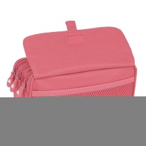 Dreifaches Mehrzweck-Etui Kappa Marsala 21,5 x 10 x 8 cm