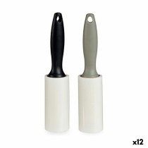 Rouleau Anti-Peluches Noir Gris 5 x 22 x 5 cm (12 Unités)