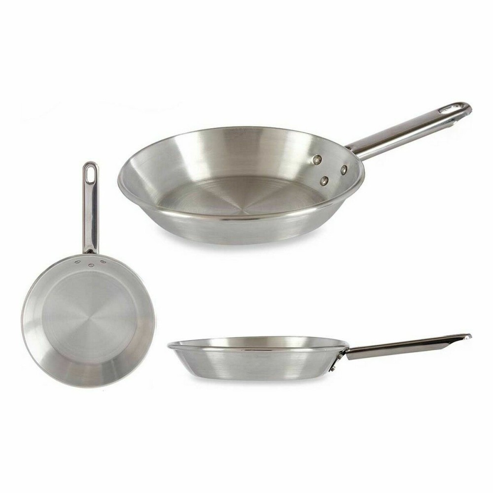 Pfanne Kinvara 100120 100120 Silberfarben Aluminium Ø 18 cm (12 Stück)