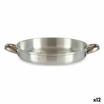 Pfanne Kinvara 100115 100115 Silberfarben Aluminium (12 Stück)