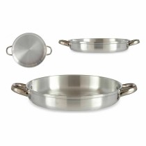Pfanne Kinvara 100115 100115 Silberfarben Aluminium (12 Stück)