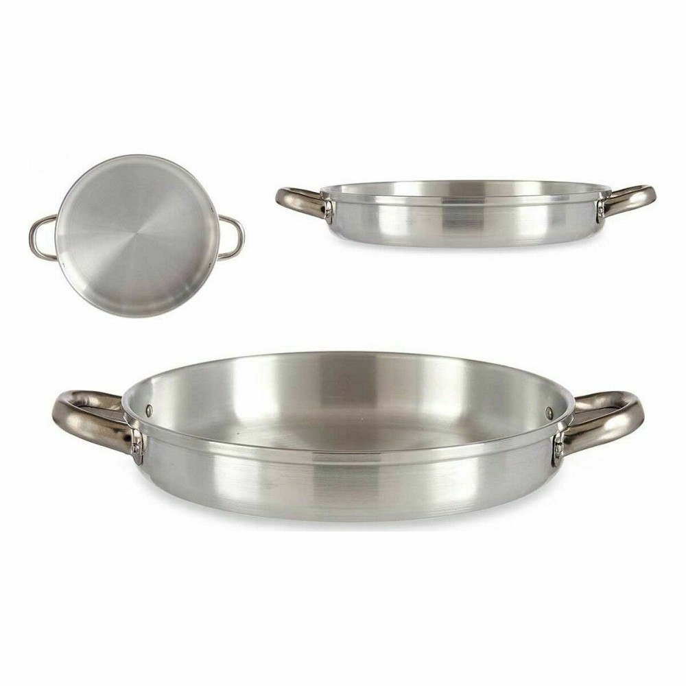 Pfanne Kinvara 100115 100115 Silberfarben Aluminium (12 Stück)