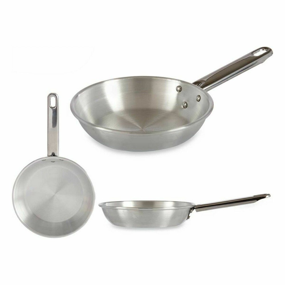 Pfanne Kinvara 100119 100119 Silberfarben Aluminium (12 Stück)