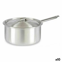 Saucepan with Lid Kinvara 100022 100022 Silver Aluminium 4 L 24,5 x 12 x 41 cm 41 x 12 x 24,5 cm (10 Units)