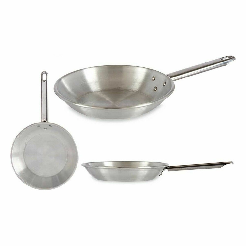 Pfanne Kinvara 100121 100121 Silberfarben Aluminium Ø 20 cm (12 Stück)